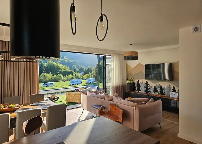 Vila Przytulny Dom W Brennej Z Jacuzzi I Sauna 10 Os